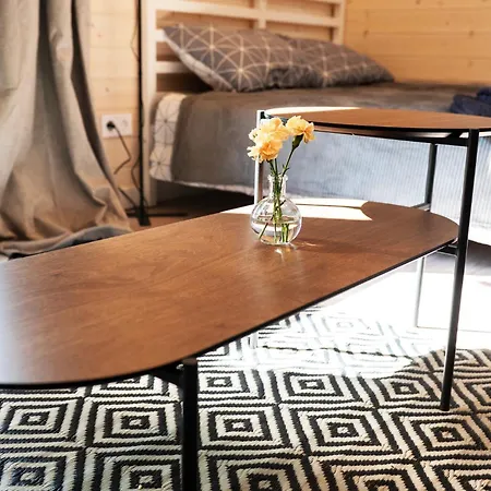 Kemping 3 Widoki Kiekrz -domki Tiny House Z Prywatna Plaza I Pomostem Nad Jeziorem Kierskim *