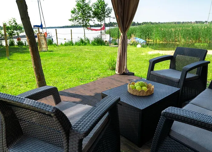 3 Widoki Kiekrz -domki Tiny House Z Prywatna Plaza I Pomostem Nad Jeziorem Kierskim Campingplads