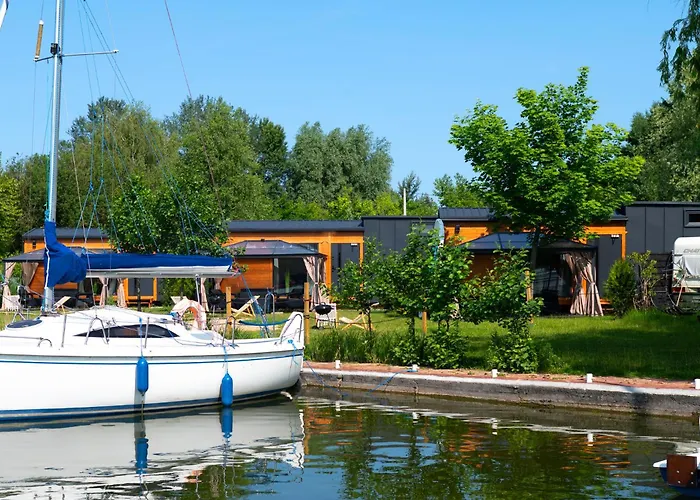 3 Widoki Kiekrz -domki Tiny House Z Prywatna Plaza I Pomostem Nad Jeziorem Kierskim Campingplads Poznań