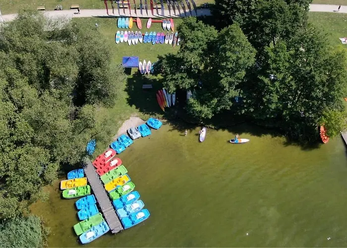 Campingplads 3 Widoki Kiekrz -domki Tiny House Z Prywatna Plaza I Pomostem Nad Jeziorem Kierskim Poznań