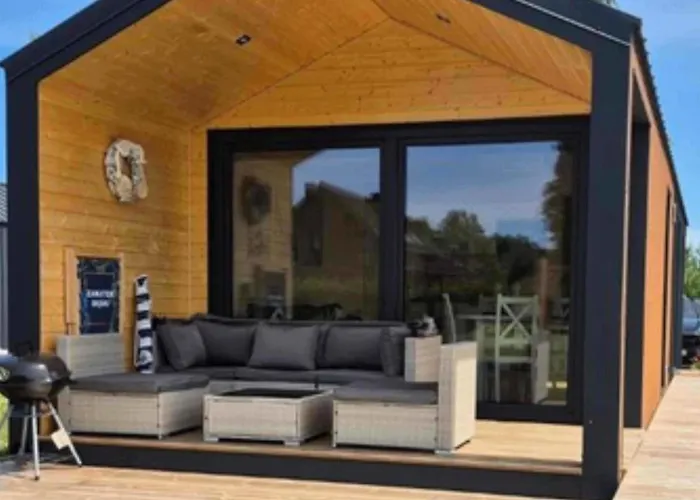 Campingplads 3 Widoki Kiekrz -domki Tiny House Z Prywatna Plaza I Pomostem Nad Jeziorem Kierskim *