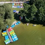 Campeggio 3 Widoki Kiekrz -domki Tiny House Z Prywatna Plaza I Pomostem Nad Jeziorem Kierskim Poznań