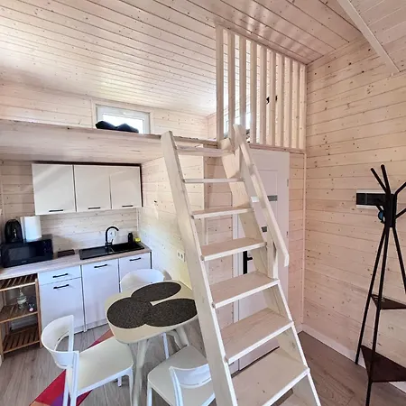 Camping 3 Widoki Kiekrz -domki Tiny House Z Prywatna Plaza I Pomostem Nad Jeziorem Kierskim *