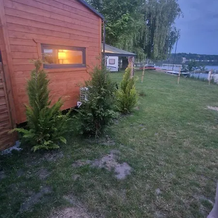 3 Widoki Kiekrz -domki Tiny House Z Prywatna Plaza I Pomostem Nad Jeziorem Kierskim Camping *