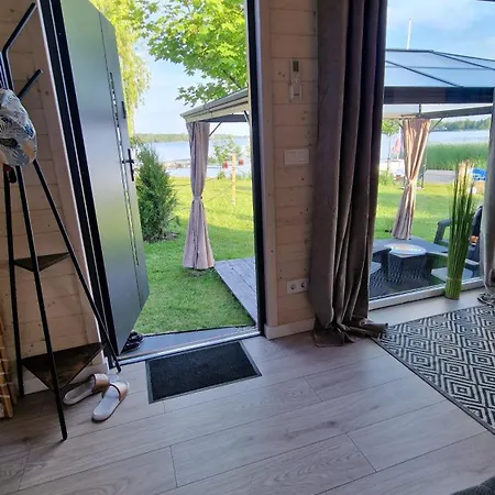 3 Widoki Kiekrz -domki Tiny House Z Prywatna Plaza I Pomostem Nad Jeziorem Kierskim