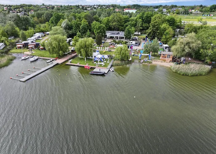 3 Widoki Kiekrz -domki Tiny House Z Prywatna Plaza I Pomostem Nad Jeziorem Kierskim